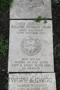 Boulogne Eastern Cemetery - Cross, William Charles