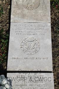 Boulogne Eastern Cemetery - Cruickshank, James