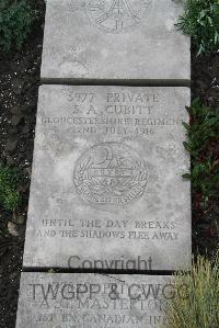 Boulogne Eastern Cemetery - Cubitt, Stanley Arthur