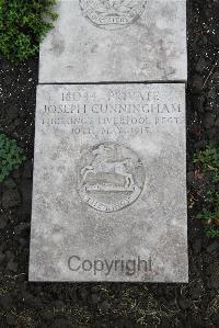 Boulogne Eastern Cemetery - Cunningham, Joseph