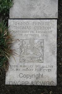 Boulogne Eastern Cemetery - Curzon, Thomas