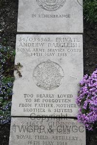 Boulogne Eastern Cemetery - Dalgleish, Andrew