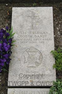 Boulogne Eastern Cemetery - Danby, George