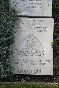 Boulogne Eastern Cemetery - Dargan, Thomas