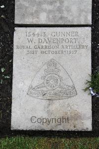 Boulogne Eastern Cemetery - Davenport, William