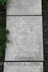 Boulogne Eastern Cemetery - Davies, Howard Erskine