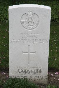 Boulogne Eastern Cemetery - Davies, John