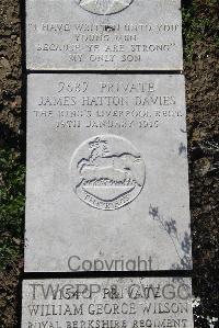 Boulogne Eastern Cemetery - Davies, James Hatton