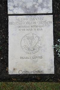 Boulogne Eastern Cemetery - Dawson, Henry Hobson