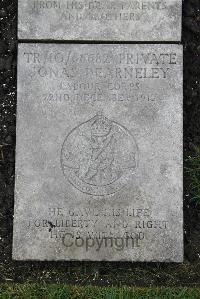 Boulogne Eastern Cemetery - Dearneley, Jonas