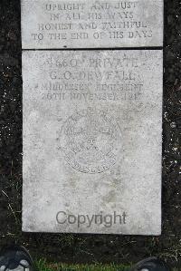 Boulogne Eastern Cemetery - Dewfall, Gilbert Oliver