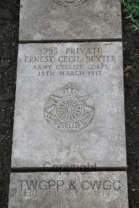 Boulogne Eastern Cemetery - Dexter, Ernest Cecil