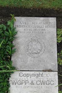 Boulogne Eastern Cemetery - Dixon, Frederick Charles