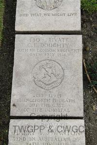 Boulogne Eastern Cemetery - Doughty, Charles Edgar