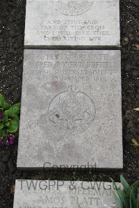 Boulogne Eastern Cemetery - Duffield, Alfred Robert