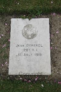 Boulogne Eastern Cemetery - Duhamel, Jean