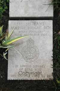 Boulogne Eastern Cemetery - Duligall, Albert Edward