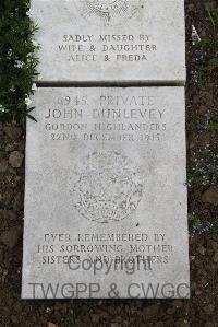 Boulogne Eastern Cemetery - Dunlevey, John