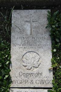 Boulogne Eastern Cemetery - Dunn, James Sydenham Herbert