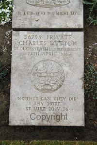 Boulogne Eastern Cemetery - Dutton, Charles