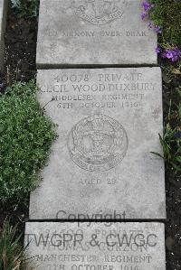 Boulogne Eastern Cemetery - Duxbury, Cecil Wood