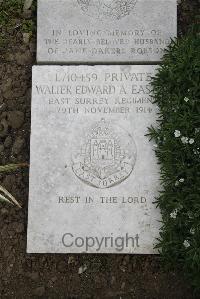 Boulogne Eastern Cemetery - Eastop, Walter Edward Augustine