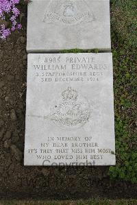 Boulogne Eastern Cemetery - Edwards, William