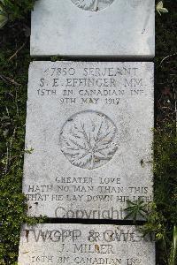 Boulogne Eastern Cemetery - Effinger, Stanley Ernest