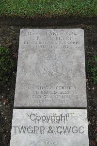 Boulogne Eastern Cemetery - Eggleton, Charles Henry