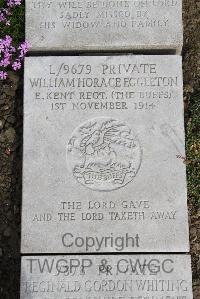 Boulogne Eastern Cemetery - Eggleton, William Horace