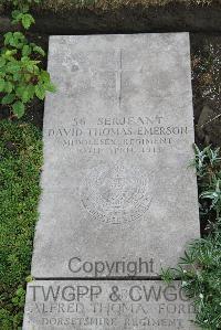 Boulogne Eastern Cemetery - Emerson, David Thomas