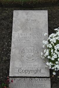 Boulogne Eastern Cemetery - Evans, Thomas