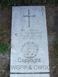 Boulogne Eastern Cemetery - Friendship, Frederick William