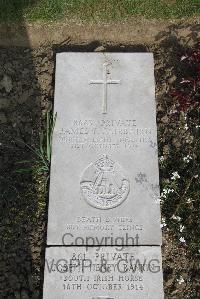 Boulogne Eastern Cemetery - Fairbairn, James Frederick