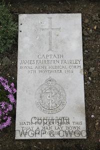 Boulogne Eastern Cemetery - Fairley, James Fairburn