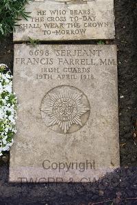 Boulogne Eastern Cemetery - Farrell, Francis