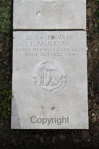 Boulogne Eastern Cemetery - Faulkner, J