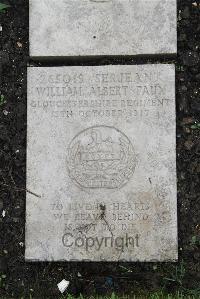 Boulogne Eastern Cemetery - Faux, William Albert