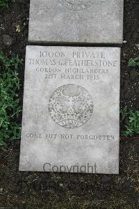 Boulogne Eastern Cemetery - Featherstone, Thomas George