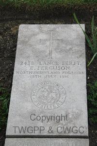 Boulogne Eastern Cemetery - Ferguson, E