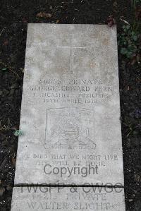 Boulogne Eastern Cemetery - Fern, George Edward