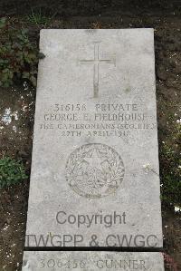 Boulogne Eastern Cemetery - Fieldhouse, George Ernest