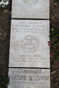 Boulogne Eastern Cemetery - Fisher, Stephen