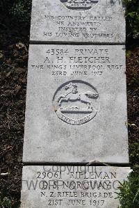 Boulogne Eastern Cemetery - Fletcher, Albert Henry