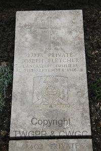 Boulogne Eastern Cemetery - Fletcher, Joseph