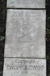 Boulogne Eastern Cemetery - Fogarty, James