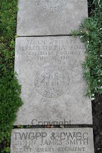 Boulogne Eastern Cemetery - Ford, Alfred Thomas