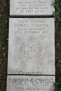 Boulogne Eastern Cemetery - Forster, Sydney