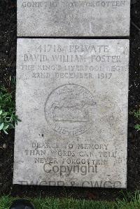 Boulogne Eastern Cemetery - Foster, David William