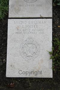 Boulogne Eastern Cemetery - Foster, J